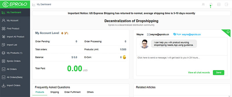 Selling Products and Fulfillment amazon dropshipping suppliers