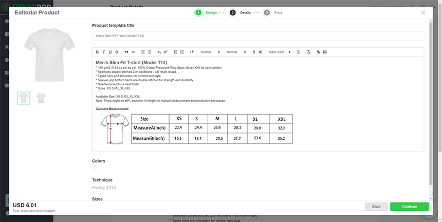 change product details print on demand services