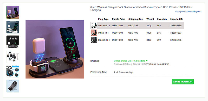 EPROLO work EPROLO VS CJ Dropshipping