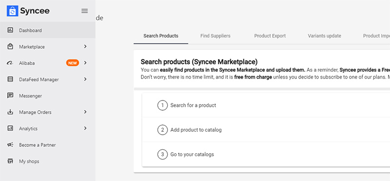 syncee shopify oberlo alternatives