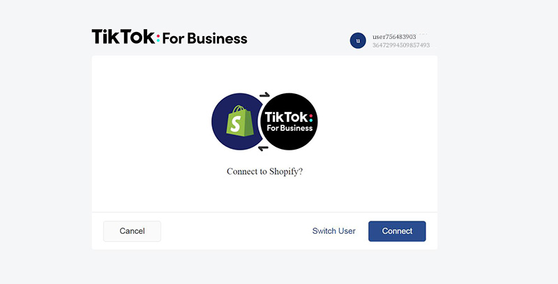 connect dropshipping on tiktok