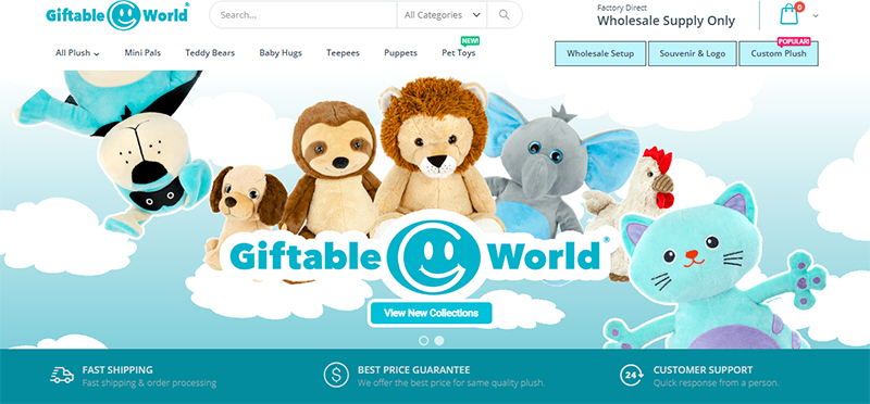 Giftable World baby toys dropshippers