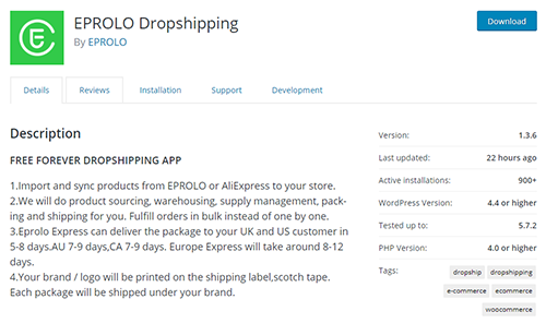 woocommerce EPROLO woocommerce