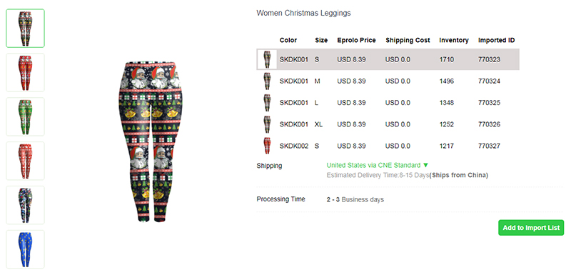 2.4 Women Leggings dropship christmas products