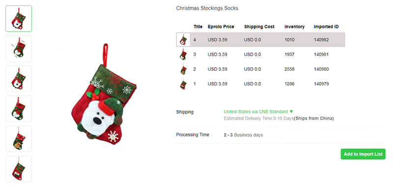 3.1 Cute Christmas Stockings Socks best items to dropship for christmas