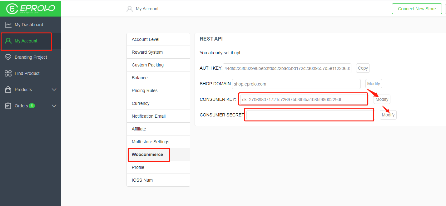 woocommerce eprolo woocommerce eprolo
